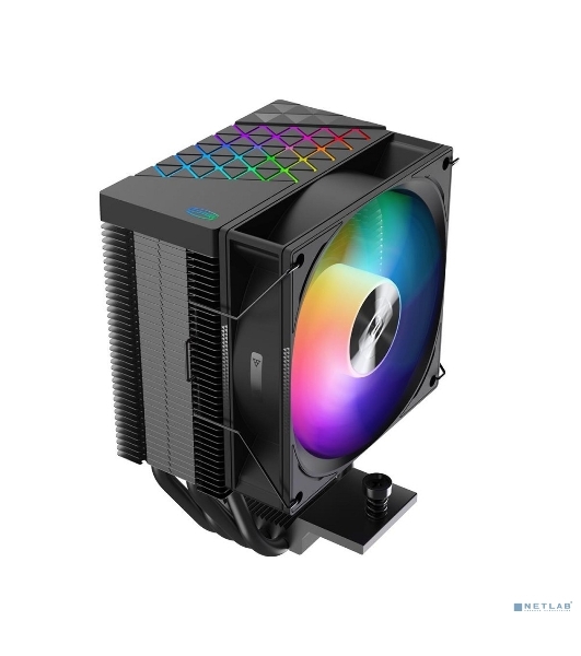 Кулер PCCooler R400 ARGb черный 92мм алюминий+медь 2200r m 30db 4-pin 180W 133мм