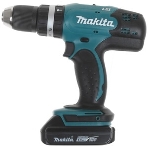 Дрель-шуруповерт Makita DHP453SYE, 18 В, 1.5 Ач, 42 Нм, щеточный, фото7