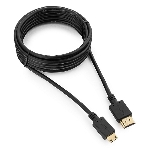 Кабель HDMI-miniHDMI Cablexpert CC-HDMI4C-10, 19M/19M, v2.0, медь, позол.разъемы, экран, 3.0м, черный, пакет, фото2