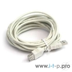 Кабель Gembird PRO USB 2.0 удлинительный 1.8м AM/AF позол. контакты, пакет, фото2