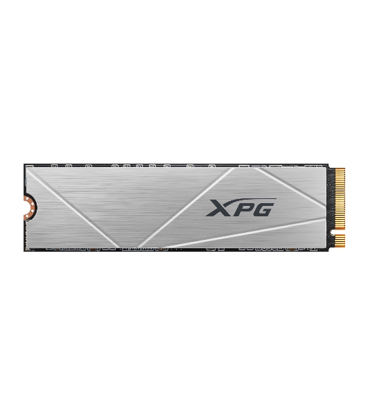 Накопитель SSD ADATA XPG GAMMIX S60, 2Tb, PCIe 4.0 x4, M.2 2280, NVMe, R/W 5000/4200, с радиатором