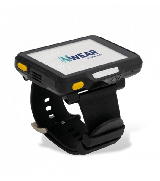 Терминал сбора данных WD1 Wearable Watch Device with 2.8' Touch Screen, 3GB/32GB, BT, WiFi, 4G, GPS and Camera. Incl. wrist band, USB-C cable and MultiPower adapter. OS: Android 13.0 GMS.