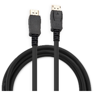 Кабель Buro BU-DP-v1.4-3m ver1.4 DisplayPort (m) DisplayPort (m) 3м черный (пакет)