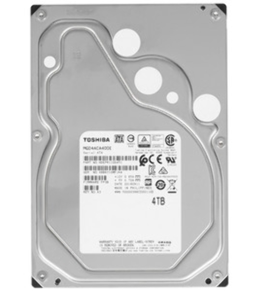 Жесткий диск HDD Toshiba SATA3 4Tb 3.5' 7200 256Mb (analog MG04ACA400E)