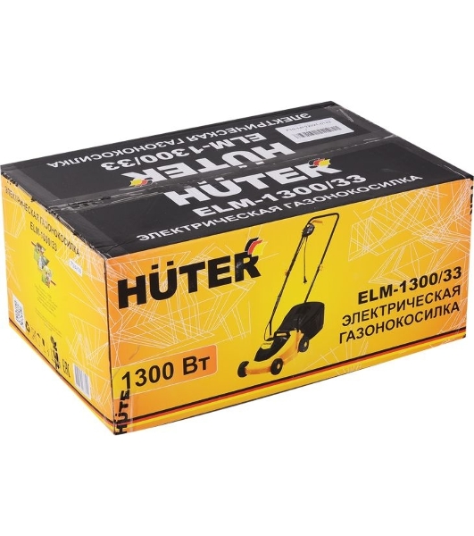 Газонокосилка электрическая Huter ELM-1300/33, от сети, 1100 Вт