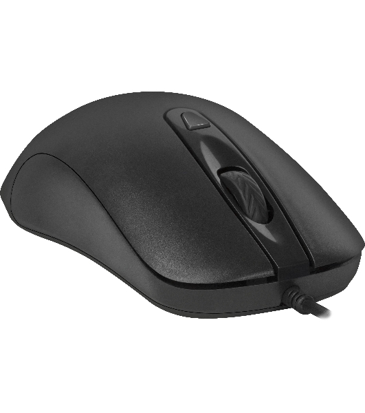 Мышь проводная Defender Classic MB-230 черный, 1600 dpi, USB, кнопки - 4