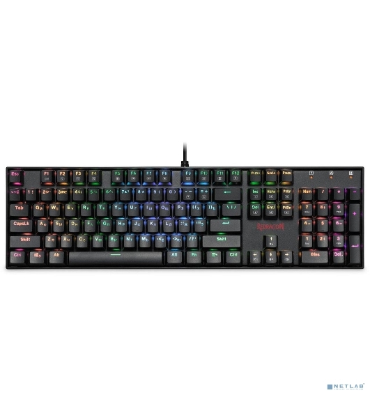 Клавиатура проводная игровая Redragon MITRA USB RU