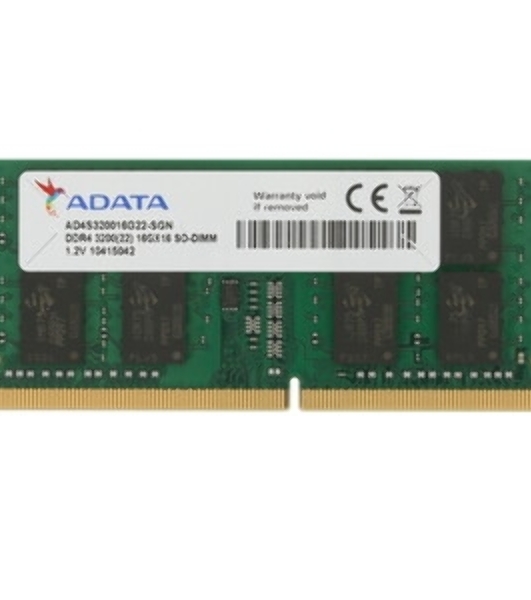 Оперативная память ADATA, DDR4, 16GB (1x16GB), 3200MHz, CL22, SO-DIMM