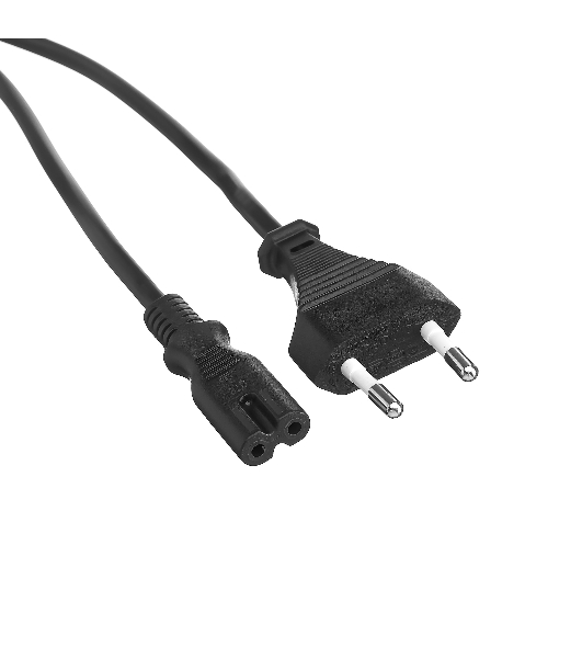 Кабель питания ноутбуков, аудио/видео ExeGate Power PCN-3P (CEE7/16->С7) VDE-250V-2*0.5-CU, 6A, 3м