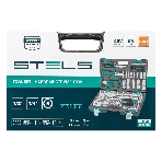 Набор инструментов Stels 141081/2'' 1/4'' CrV пластиковый кейс  69 предм., фото2