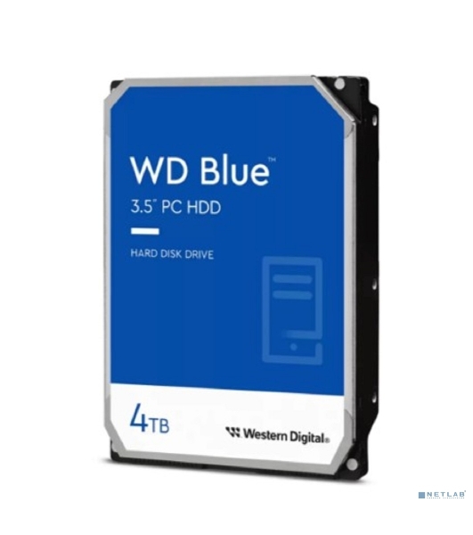 Жесткий диск Western Digital 4Tb 5400 SATA 6Gb/S 256MB BLUE