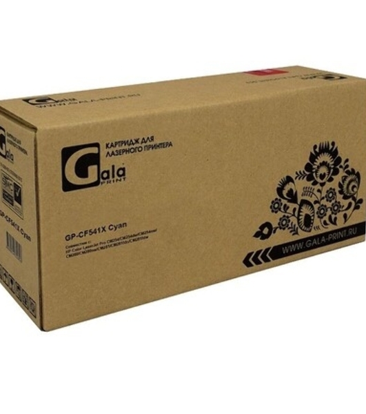 Тонер GalaPrint GP-CF361/CF381/CF401/CF411/CF451/CF531/CF541/CE401/CE411 для принтеров HP CLJ M154/M180/M181/M252/M254/M274/M277/M280/M281/M351/M375/M377/M451/M452/M475/M476/M477/M551/M552/M553/M570/M575/M577/M652/M653/M681/M682 Cyan 160гр (H108) PET Фас РФ (химический)