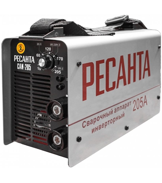 Сварочный аппарат Ресанта САИ205 инвертор ММА DC 7.3кВт