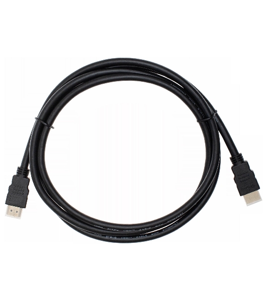 Кабель аудио-видео Cactus CS-HDMI.1.4-1.8 HDMI (m)/HDMI (m) 1.8м. позолоченные контакты черный