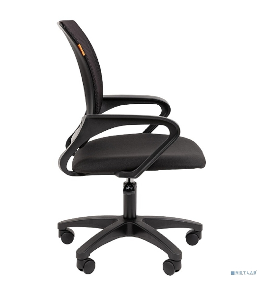 Кресло Chairman 696LT N TW-01 черный, ткань, 120 кг, механизм качания