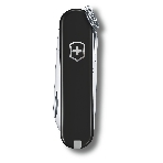 Нож перочинный Victorinox Classic Dark Illusion (0.6223.3G) 58мм 7 функций черный карт.коробка, фото2