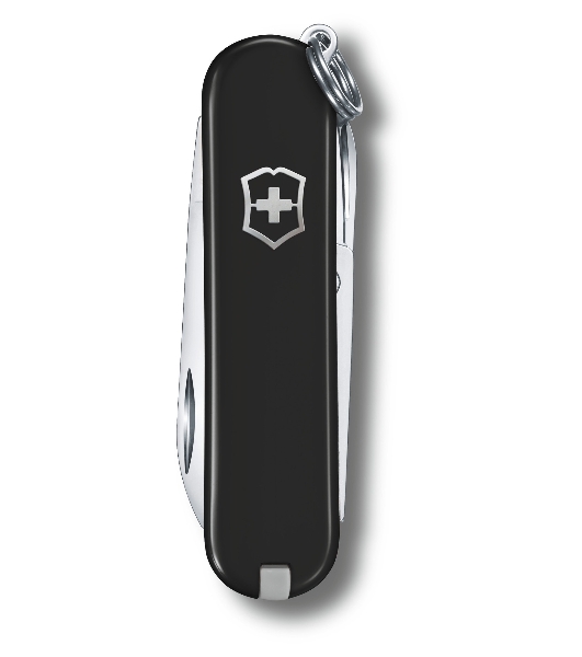 Нож перочинный Victorinox Classic Dark Illusion (0.6223.3G) 58мм 7 функций черный карт.коробка
