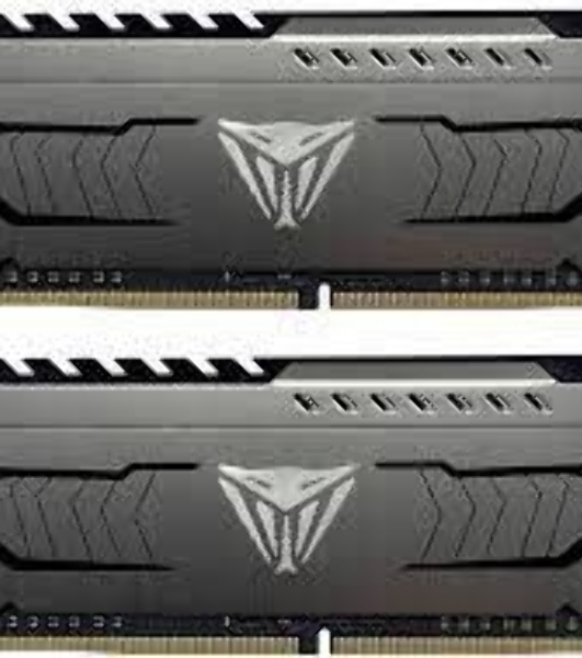 Оперативная память Patriot Viper Steel, DDR4, 64GB (2x32GB), 3200MHz, CL16, DIMM, радиатор, черный