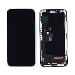 Дисплей для Apple iPhone X в сборе с тачскрином (OLED HE) черный, фото2