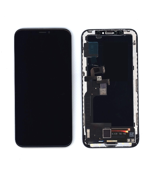 Дисплей для Apple iPhone X в сборе с тачскрином (OLED HE) черный