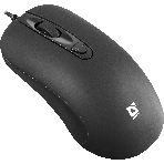 Мышь проводная Defender Classic MB-230 черный, 1600 dpi, USB, кнопки - 4, фото6