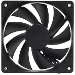 Вентилятор для корпуса Digma DFAN-120-7 черный, 120 мм, 1200 об/мин, 23 дБ, 4 pin, фото8