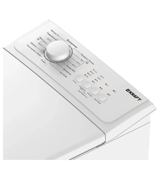 Стиральная машина Kraft KF-UME7202W белый, загрузка вертикальная 7 кг, 1000 об/мин., класс: А+++