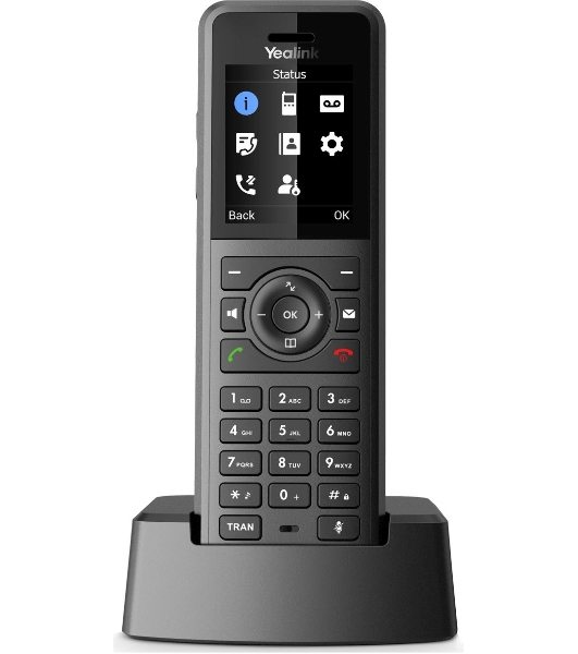 Телефон SIP Yealink W77P черный