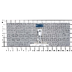 Клавиатура для ноутбука HP 14-bp000 белая, фото 1