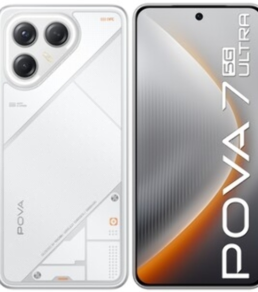 Смартфон Tecno Pova 7 Ultra 5G LJ9, 8/256Gb, белый