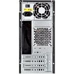 Компьютерный корпус с блоком питания 450Вт. Case Foxline FL-702, mATX, 1x5.25EXT, 1x3.5EXT, 2x3.5INT, 2xUSB 2.0, HDA, w/o FAN, w/450W ATX PSU, w/1.2m EU pwr cord, фото2