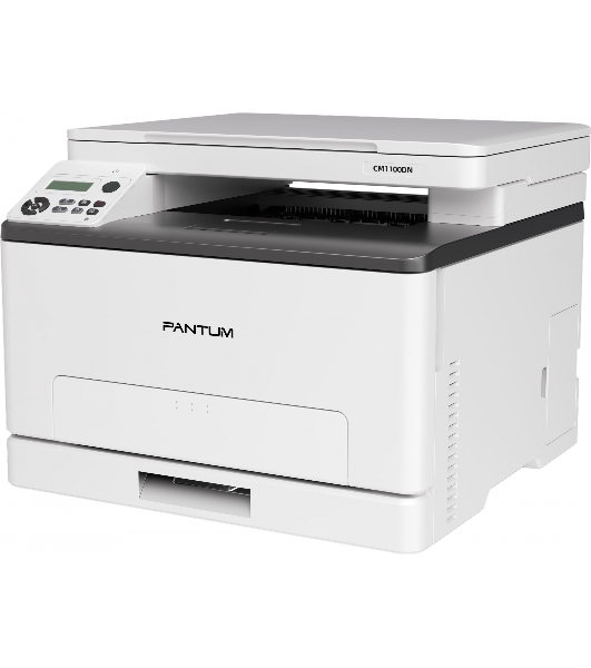 МФУ лазерное Pantum CM1100DN, A4, цветной, печ. до 18 стр/мин., скан. до 18 стр/мин., 600 x 1200 dpi (печать) 300x300dpi (скан.), USB, RJ-45