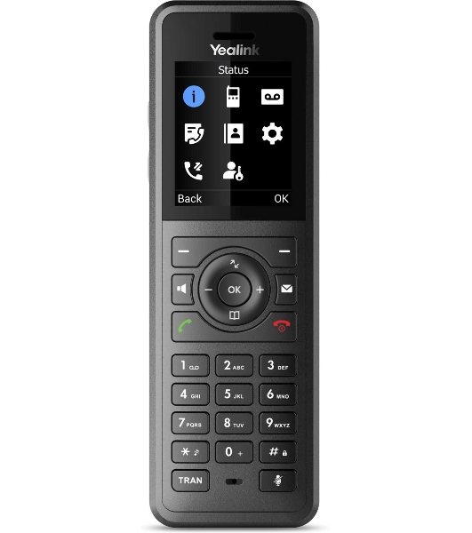 Телефон SIP Yealink W77P черный