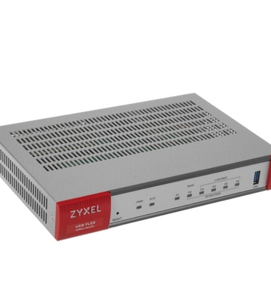 Межсетевой экран Zyxel USG FLEX 50HP, 1xRJ-45: 1G PoE+ (LAN/WAN), 4xRJ-45: 1G (LAN/WAN), 1xUSB3.0 **