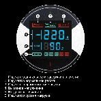 Стабилизатор напряжения настенный ExeGate Master Turbo XV-500 (500ВА, вход 80-290В, цветной дисплей, выход 220В±10%, КПД 98%, 5 уровней защиты, задержка, усиленный метал.корпус, 1*Schuko, RTL), фото8