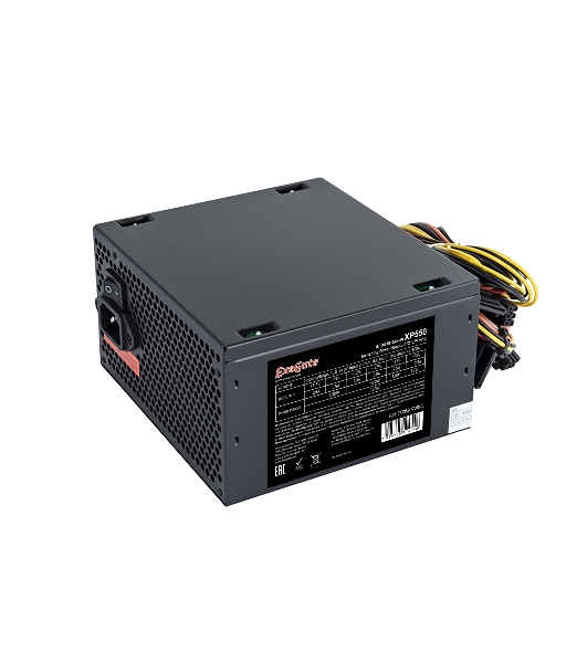 Блок питания ExeGate XP550 (EX282070RUS-PC), 550Вт, 120мм, черный