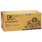 Картридж лазерный GalaPrint GP-Q2612A/703 черный (2000 стр) для HP LJ 1010/1012/1015/1018/1020/1022/3015/3020/3030/3050/3052/3055/M1005/M1005MFP/M1319/M1319MFP/Canon LBP 2900/3000, фото 1