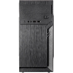Компьютерный корпус с блоком питания 450Вт. Case Foxline FL-702, mATX, 1x5.25EXT, 1x3.5EXT, 2x3.5INT, 2xUSB 2.0, HDA, w/o FAN, w/450W ATX PSU, w/1.2m EU pwr cord, фото5
