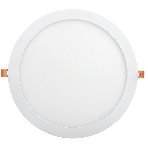 Светильник IEK LDVO0-1609-1-24-4000-K01 ДВО 1609 белый круг LED 24Вт 4000 IP20 алюм. корпус, диам 295 мм, фото2