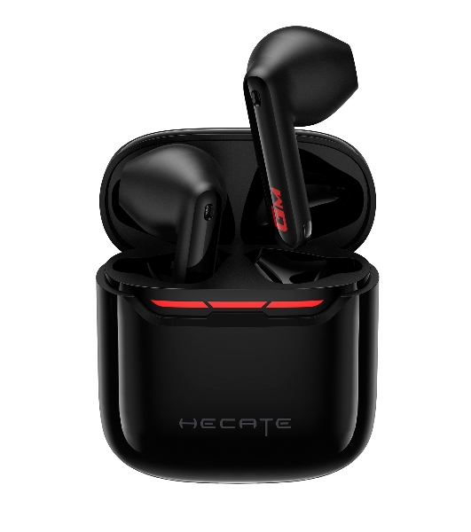Наушники TWS Edifier Hecate GM3 Plus черный, вкладыши, Bluetooth, до 5.5 ч