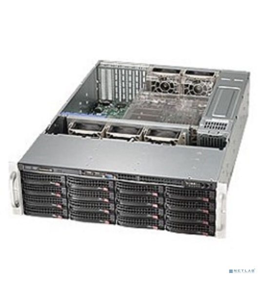 Корпус SuperMicro CSE-836BE1C-R1K03B 2x1000W черный