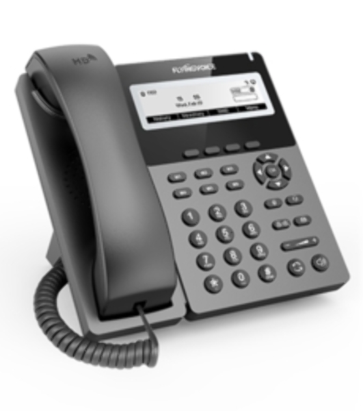 Телефон IP Flyingvoice P22P серый (упак.:1шт)