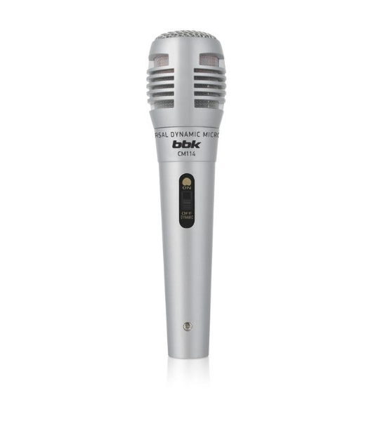 Микрофон BBK CM-114 серебристый