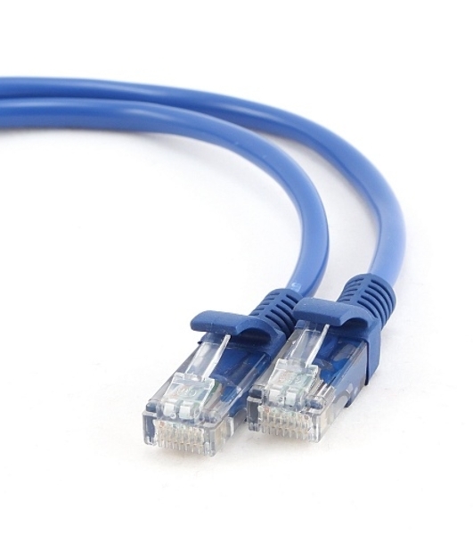 Патч-корд FTP Cablexpert cat.5e, 2м, литой, многожильный синий
