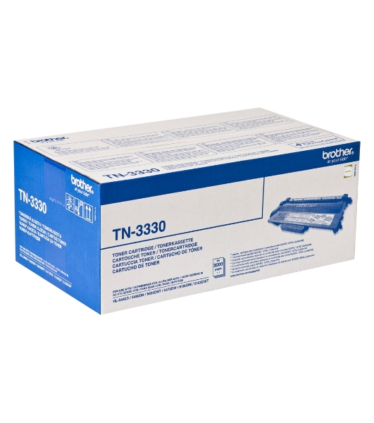 Картридж лазерный Brother TN-3330 черный (3000 стр.) для HL54xx/6180DW/DCP8110DN/8250DN/MFC8520DN/8950DW