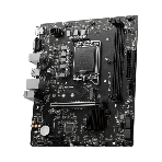 Материнская плата MSI PRO H610M-E, LGA 1700, Intel H610, 2xDDR5, 4xSATA, 1xM.2, 1xPCIe 4.0 x16, 1xPCIe 4.0 x1, 1xHDMI, 1xVGA, 1xRJ45 1Gb, 2xUSB-A 3.2 Gen 1, 4xUSB-A 2.0, 3x3.5мм, 7.1, mATX, фото4