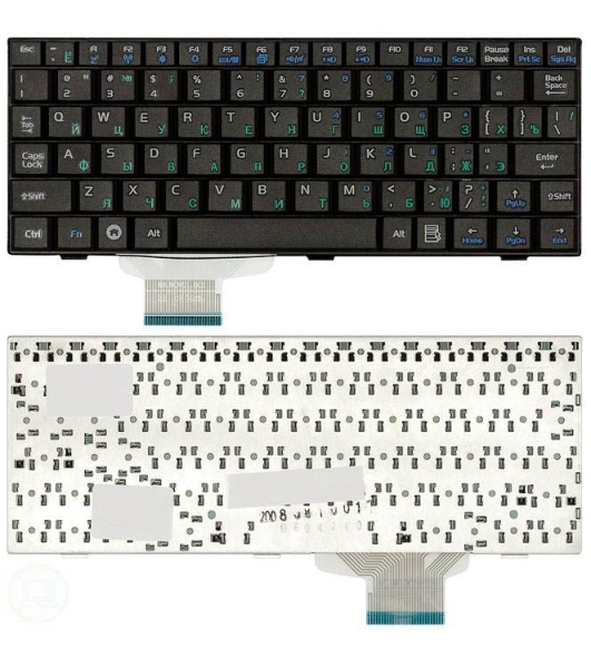 Клавиатура для ноутбука Asus Eee PC 700 701 900 901 черная