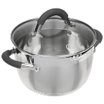Кастрюля Rondell RDS-023 с\кр 18 см, (2,3л) Flamme (нерж.сталь 18/10,ручки из нерж.стали со вставкой силикон), фото5