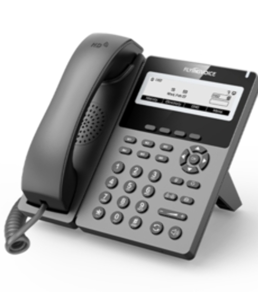 Телефон IP Flyingvoice P22P серый (упак.:1шт)