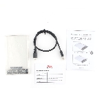 Внешний корпус USB 3.0 2.5' SATAIII HDD/SSD AgeStar 3UB2P4 (TRANSPARENCY) пластик, прозрачный, фото2